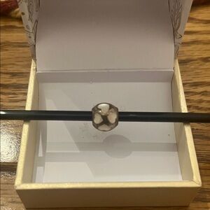 Genuine Pandora, Love Me, Mother of Pearl Charm, Retired